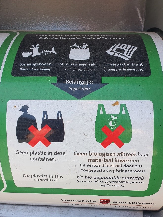 D66 wil composteerbare afvalzakjes promoten voor GFE-afval