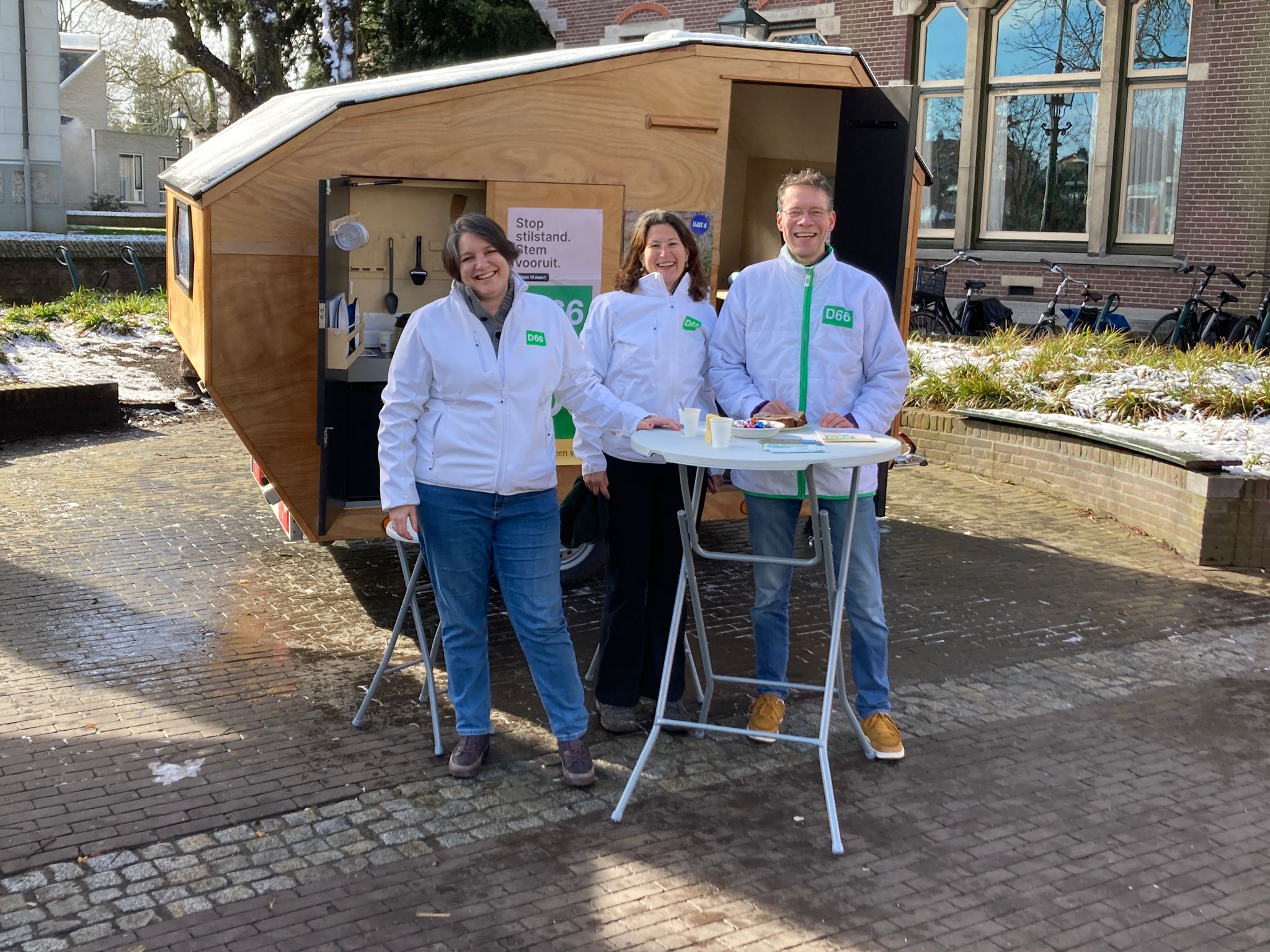 Meedoen aan de campagne in Baarn