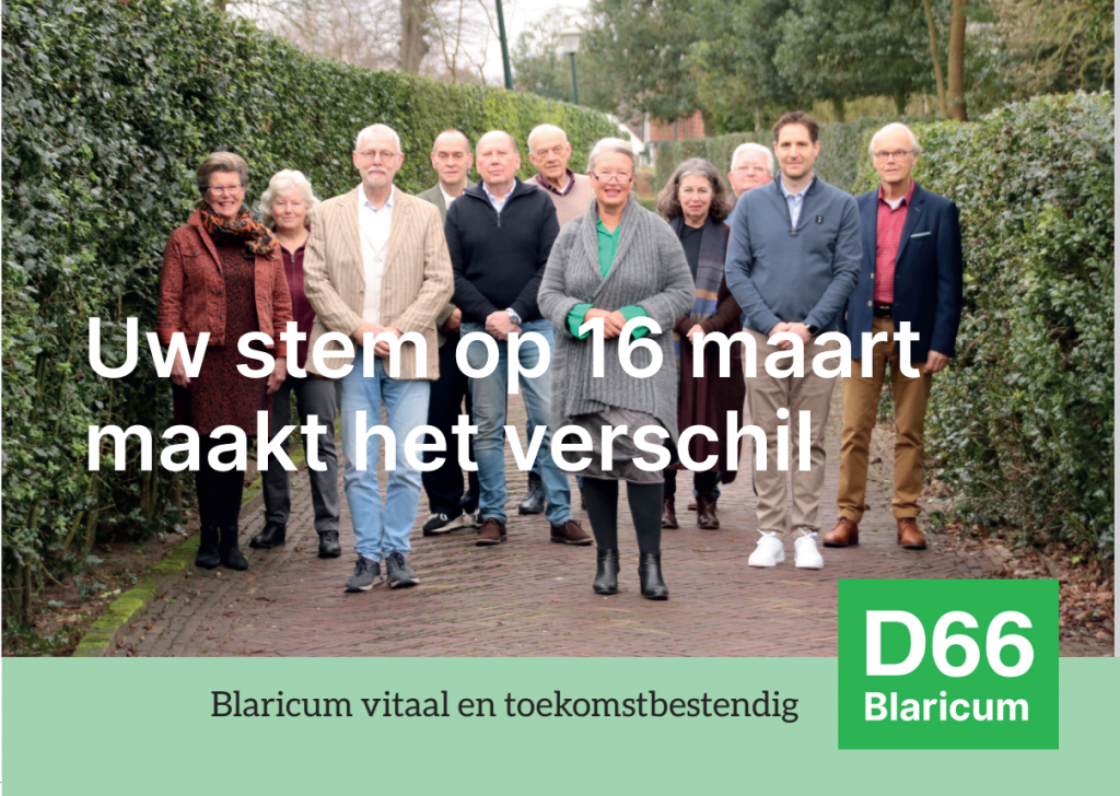 D66 Blaricum — Onze Mensen