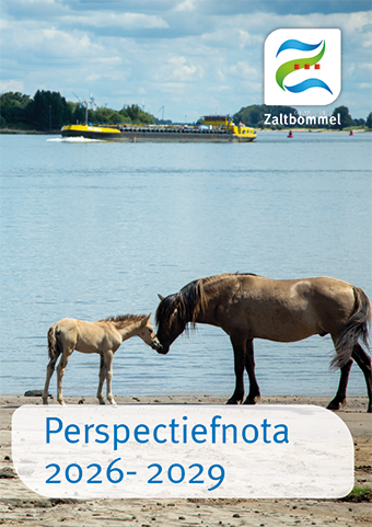 Cover perspectiefnota 2026-2029 Gemeente Zaltbommel