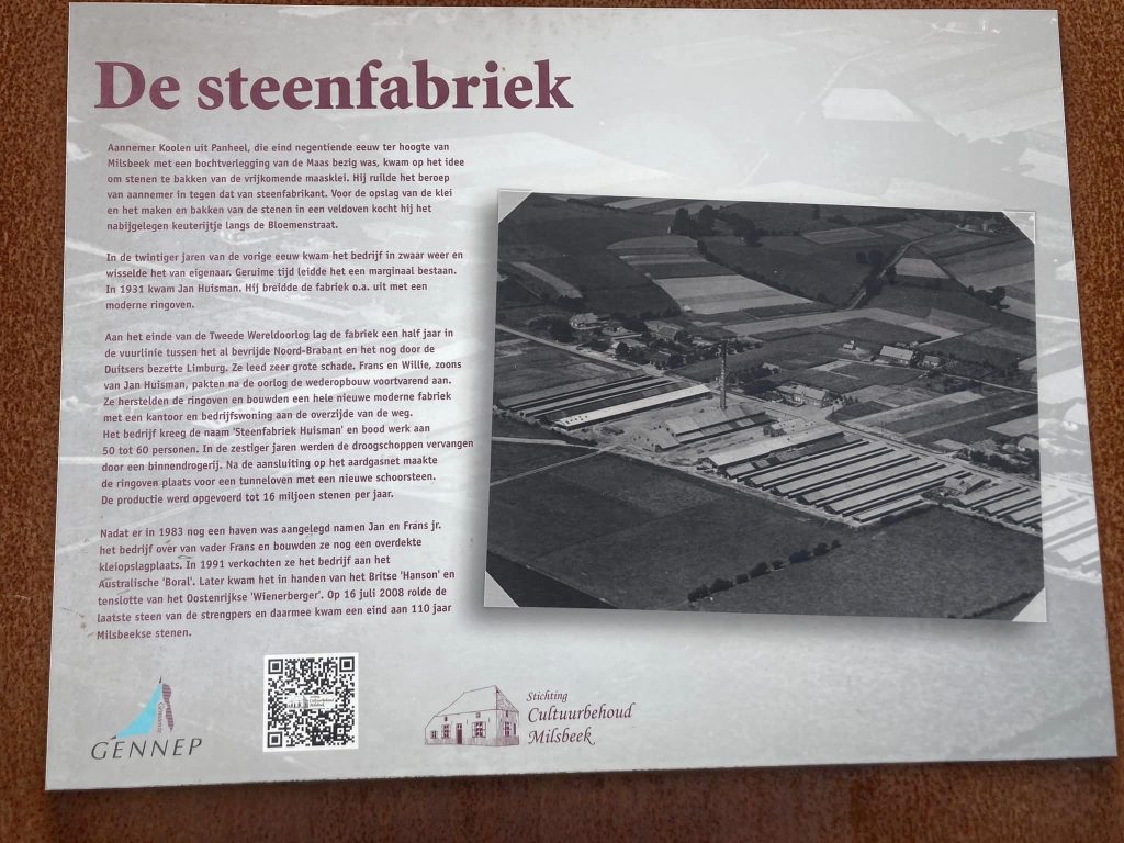 bord- Steenfabriek Milsbeek
