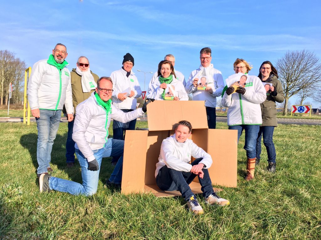 Woonprotest in Stellendam