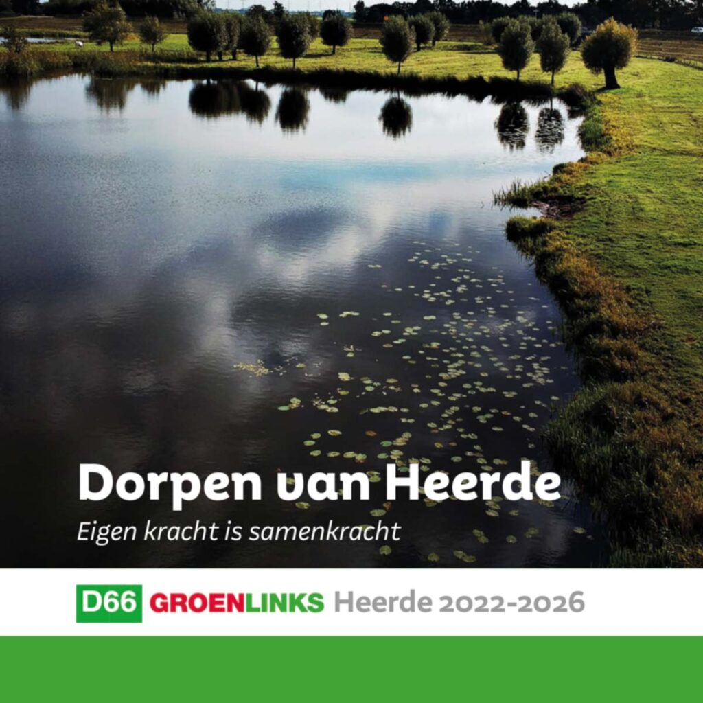 Cover verkiezingsprogramma D66-GL 2022