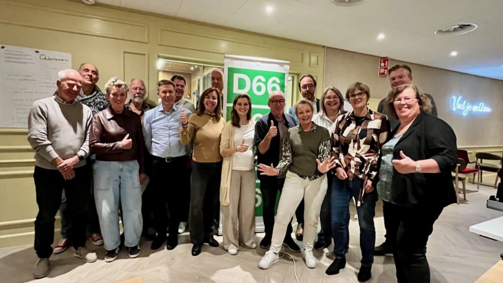 groepsfoto AVL 2025, D66 hoeksche waard,