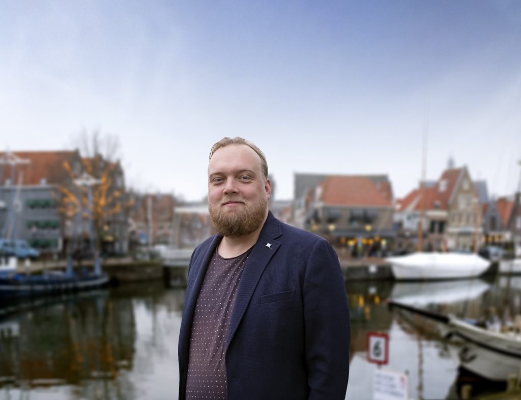 Niek Heijne, lijsttrekker D66 Hoorn