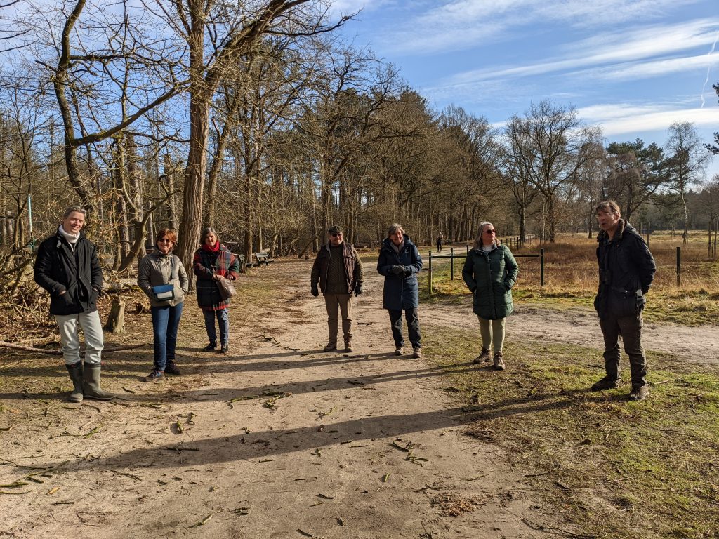 Werkbezoek Clingse Bossen