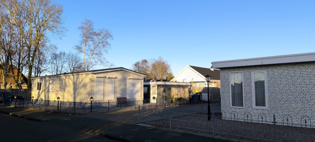 Het woonwagenkamp aan de Nieuwe Onnastraat in Steenwijk.