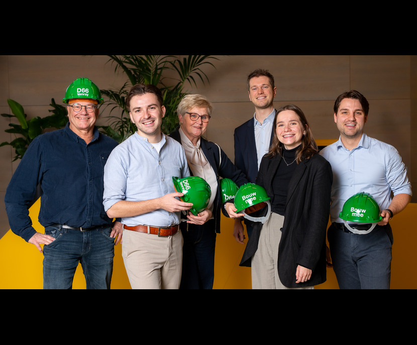 Groepsfoto top 6 | D66 Venray